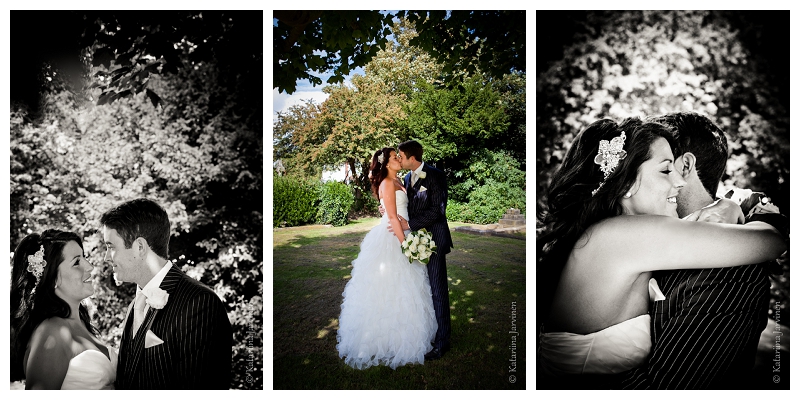 2011-09-04_028 bride and groom under a tree